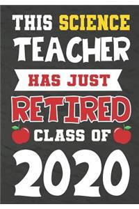 This Science Teacher Has Just Retired Class Of 2020