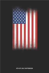 4th of July Notebook