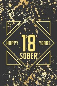 Happy 18 Years Sober