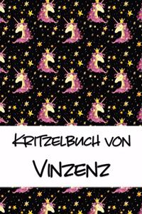 Kritzelbuch von Vinzenz