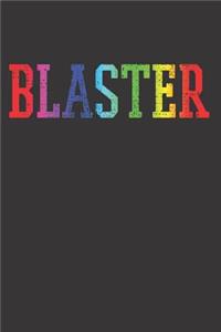 BLASTER Notebook Journal