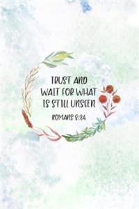 Trust and Wait For What Is Still Unseen Romans 8