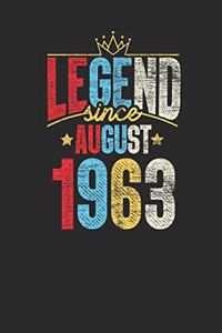 Legend Since August 1963