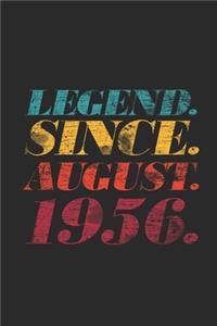 Legend Since August 1956