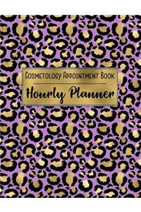 Cosmetology Appointment Book Hourly Planner