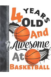 4 Years Old And Awesome At Basketball