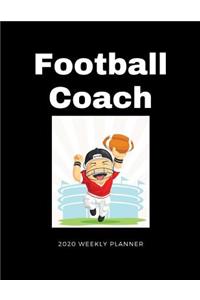Football Coach 2020 Weekly Planner