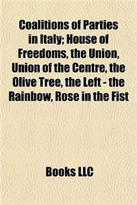 Coalitions of Parties in Italy