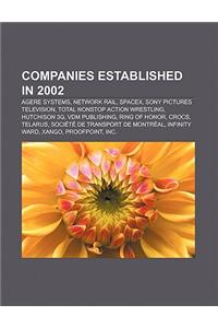 Companies Established in 2002