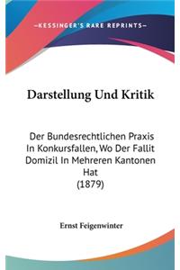 Darstellung Und Kritik