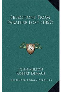 Selections from Paradise Lost (1857)