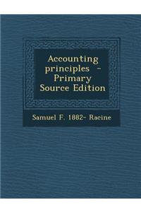 Accounting Principles