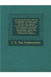 Erweiterung Der Kunst Nach Der Chorographie Zu Tanzen