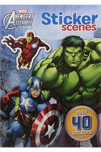 Marvel Avengers Assemble Sticker Scenes