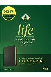 NLT Life Application Study Bible, Third Edition, Large Print