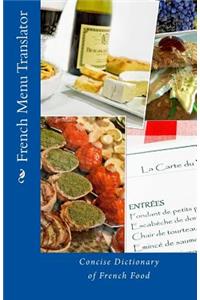 French Menu Translator