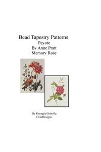 Bead Tapestry Patterns Peyote By Anne Pratt Memory Rose