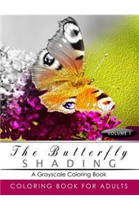 Butterfly Shading Coloring Book Volume 1
