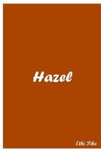 Hazel - Brown Personalized Notebook / Extended Lines / Soft Matte