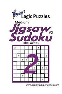 Brainy's Logic Puzzles Medium Jigsaw Sudoku #2