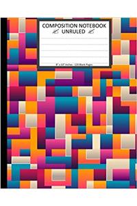 Unruled Composition Notebook 8