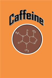 Caffeine Notebook For Coffee Lovers/Addicts
