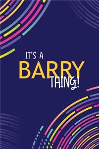 It's a Barry Thing