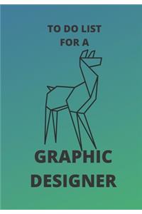 To Do List for a Graphic Designer