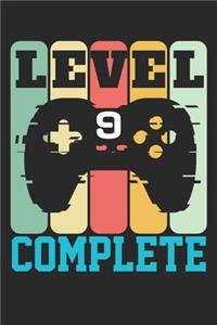 Level 9 complete