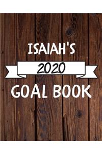 Isaiah's 2020 Goal Book
