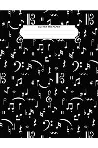 Guitar Tab Paper