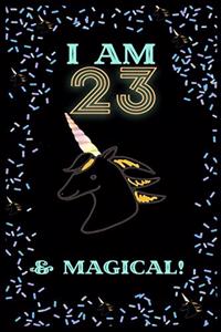 Unicorn I Am23 Notebook Birthday Gift