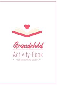 Grandchild Activity Book For Grandma And Grandpa