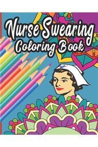Nurse Swearing Coloring Book