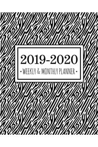 2019-2020 Weekly & Monthly Planner