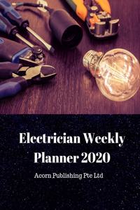 Electrician Worker Weekly Planner 2020