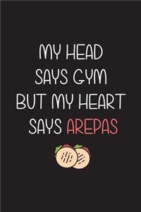My Head Says Gym But My Heart Says Arepas