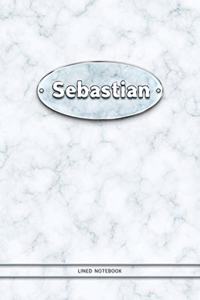 Sebastian - Lined Notebook