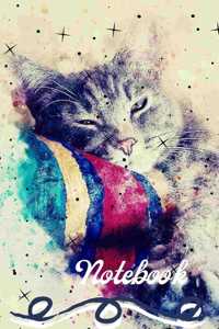 Dogs believe they are human. Cats believe they are God.-Blank Lined Notebook-Funny Quote Journal-6
