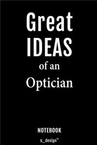 Notebook for Opticians / Optician