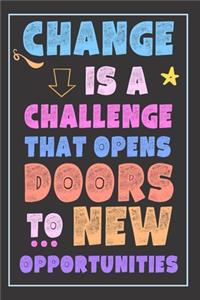 Inspirational Phrase - Notebook