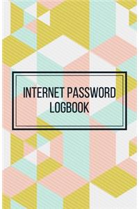 Internet Password Logbook-Small Size Alphabetical Password Notebook Organizer-5.5