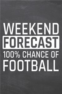 Weekend Forecast 100% Chance of Football