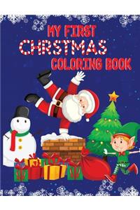 My First Christmas Coloring Book
