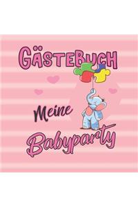 Gästebuch Meine Babyparty