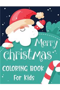 Merry christmas coloring book for kids.