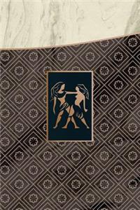 Monogram Gemini Notebook