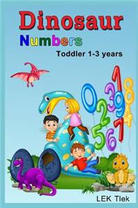 Dinosaur Numbers Toddler 1-3 Years