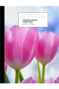 Composition Notebook College Ruled 7.44 X 9.69 Inches 100 Sheets / 200 Pages