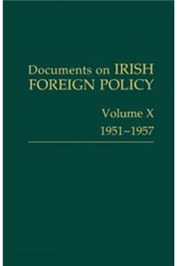 Documents on Irish Foreign Policy: V. 10: 1951-57, 10